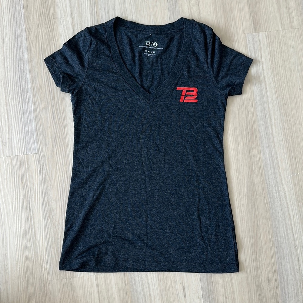 TB12 women’s v neck t-shirt. Super soft. Size small
